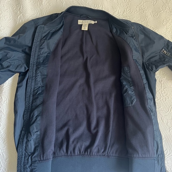 Men's Navy Bomber Jacket - Picture 7 of 7